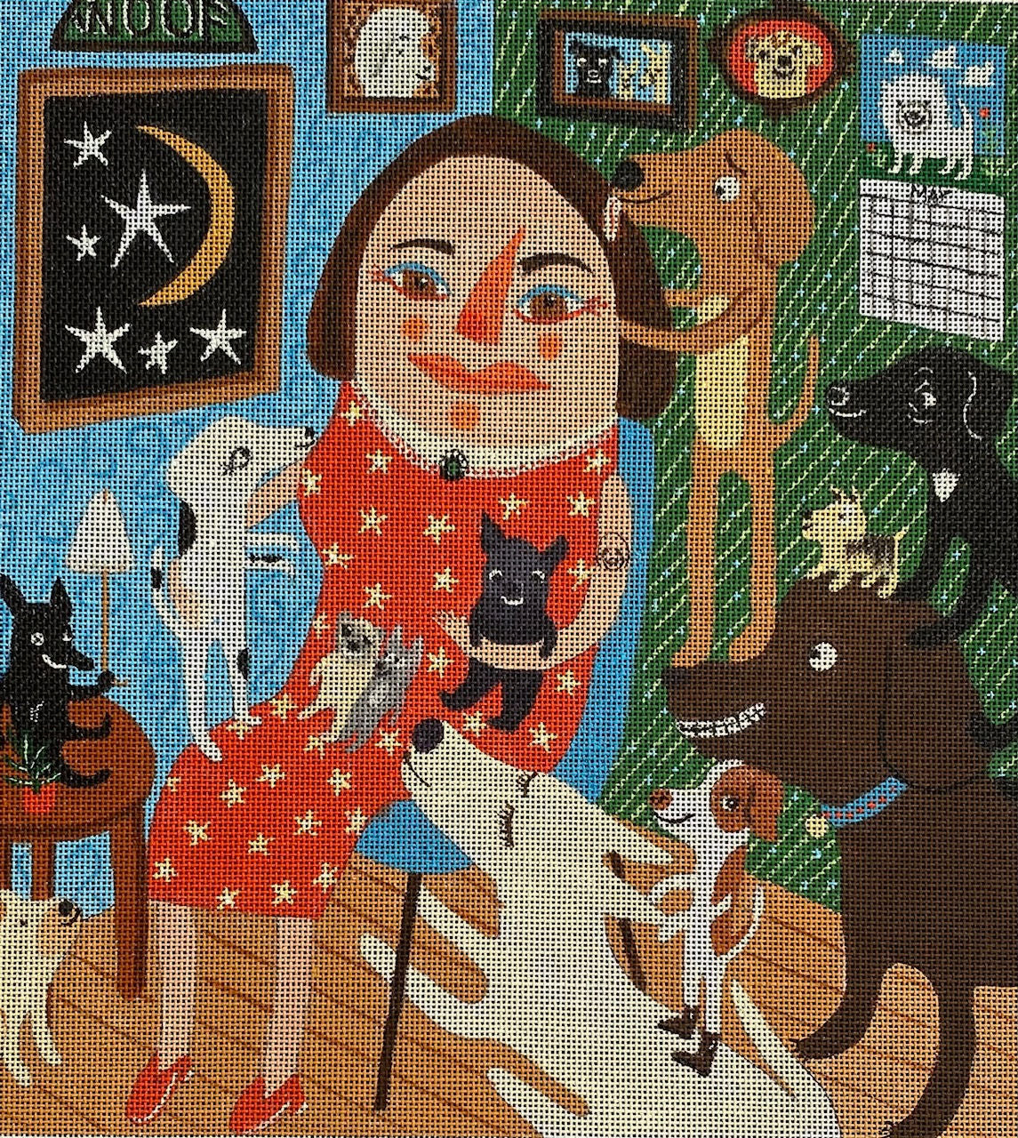 M-2264 Dog Lady © Sara Pulver – Maggie Co