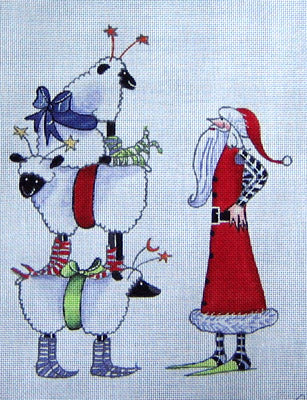 M-1191 Christmas Sheep Stack © Kym Bowles