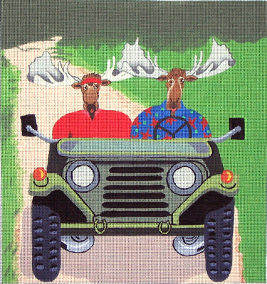 M-1261	Moose Ride © Lisa Krause