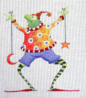 M-1264 Frog w/Sun/Star/Moon © Kim Bowles/Looking Good Licensing