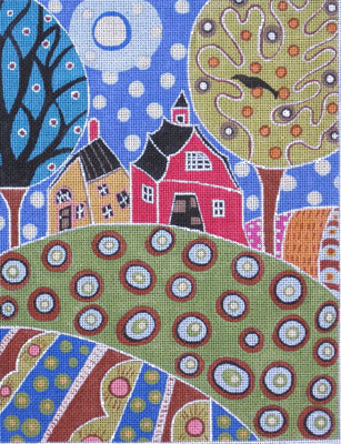 M-1402 Barn, House & Garden © Karla Gerard