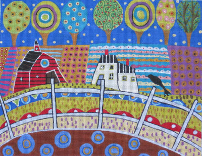 M-1408 Bird on Fence © Karla Gerard