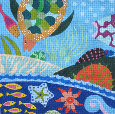 M-1425 Seashells & Starfish © Lisa Houck