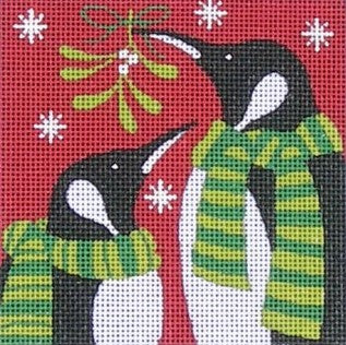 M-1611	Penguin with Mistletoe © Stephanie Stouffer