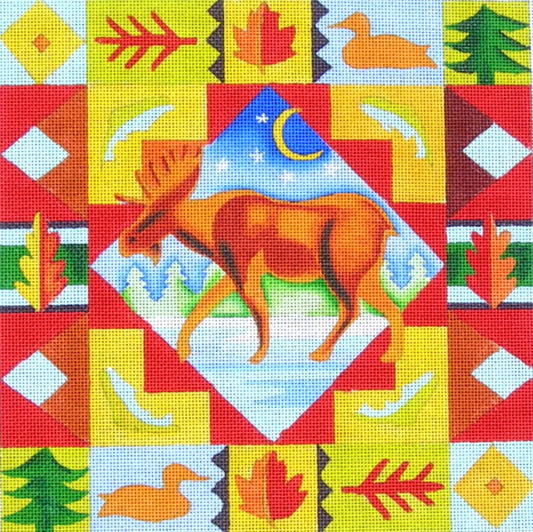 M-1618 Lodge Moose © Jennifer Brinley/Ruth Levison Designs