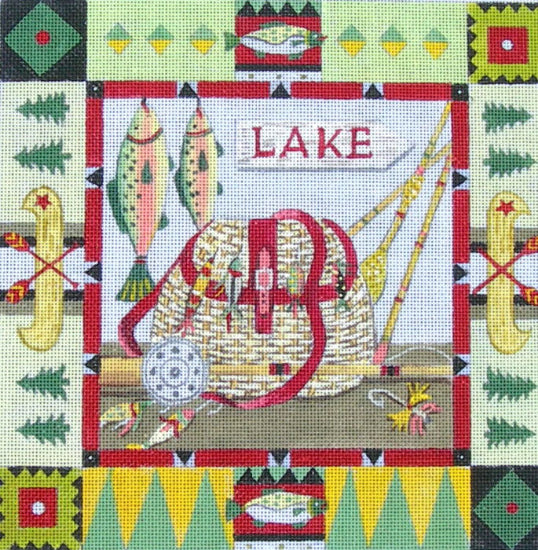 M-1619 Lodge Lake © Jennifer Brinley/Ruth Levison Designs