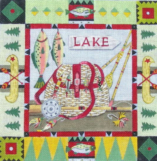 M-1619 Lodge Lake © Jennifer Brinley/Ruth Levison Designs