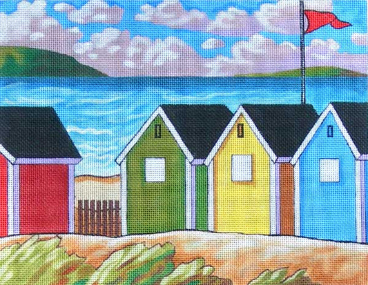 M-1685 Windy Seaside Huts © Cathy Horvath-Buchanan