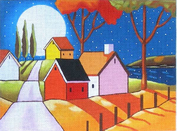 M-1690 Moon Over Roadway © Cathy Horvath-Buchanan