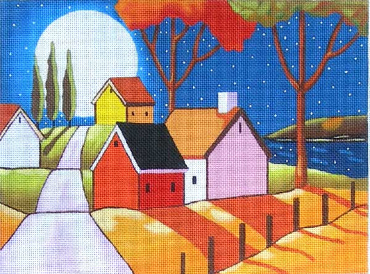 M-1690 Moon Over Roadway © Cathy Horvath-Buchanan