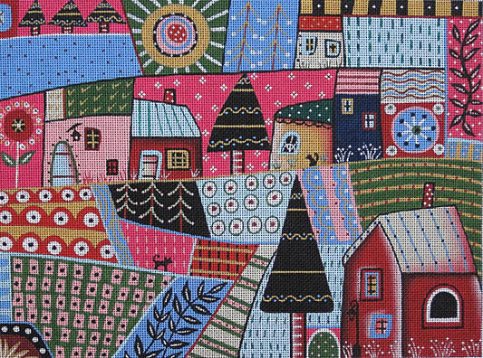 M-1824 Abstract Town © Karla Gerard