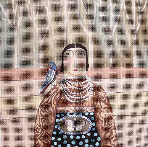M-1861 Winter Bird © Leslie Barron