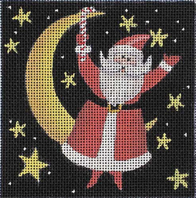 M-1915 Celestial Santa Moon © Stephanie Stouffer