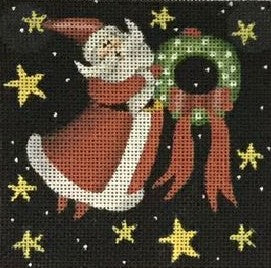 M-1916	Santa Wreath © Stephanie Stouffer