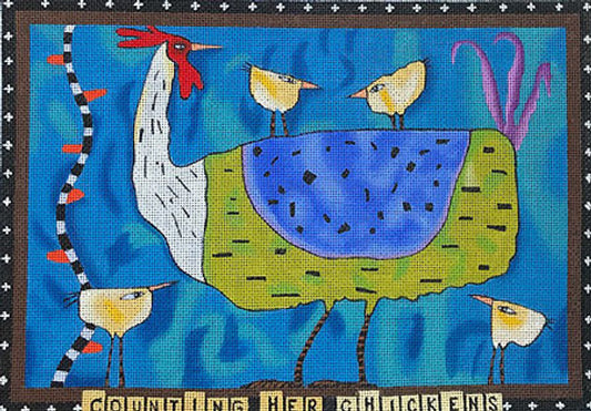 M-1950 Counting Her Chickens © Kathleen Taylor