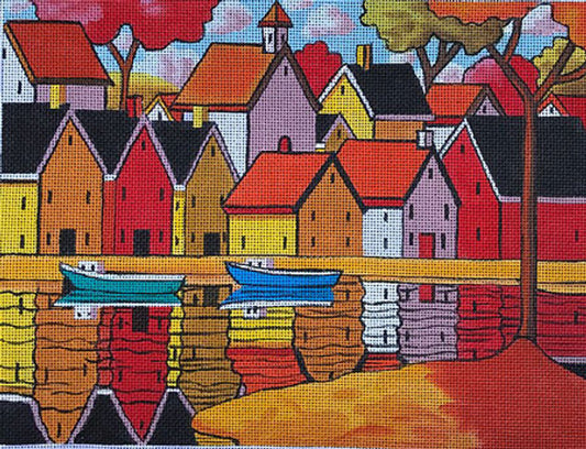 M-1955 Town Harbor Reflection © Cathy Horvath-Buchanan