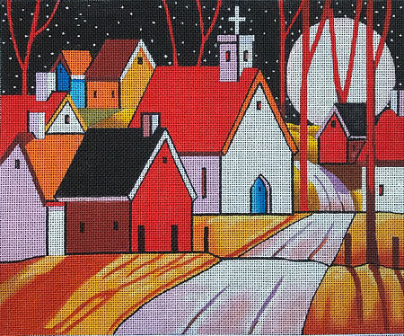M-1956	Roadway Town Noon © Cathy Horvath Buchanan