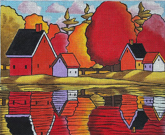 M-1958 Autumn - River Reflection © Cathy Horvath-Buchanan