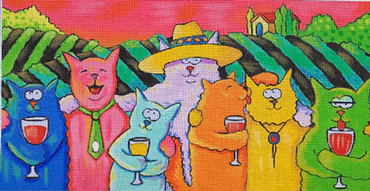 M-1962 Wine Country Cats © April Murphy