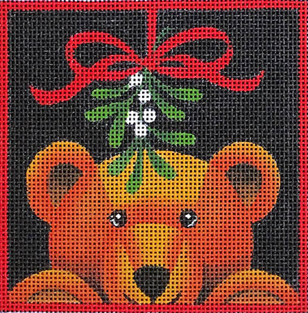 M-1990 Teddy with Mistletoe © Stephanie Stouffer