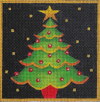 M-1991 Tree with Gold Hems © Stephanie Stouffer