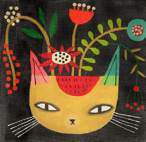 M-2008	Flower Feline © Terry Runyan
