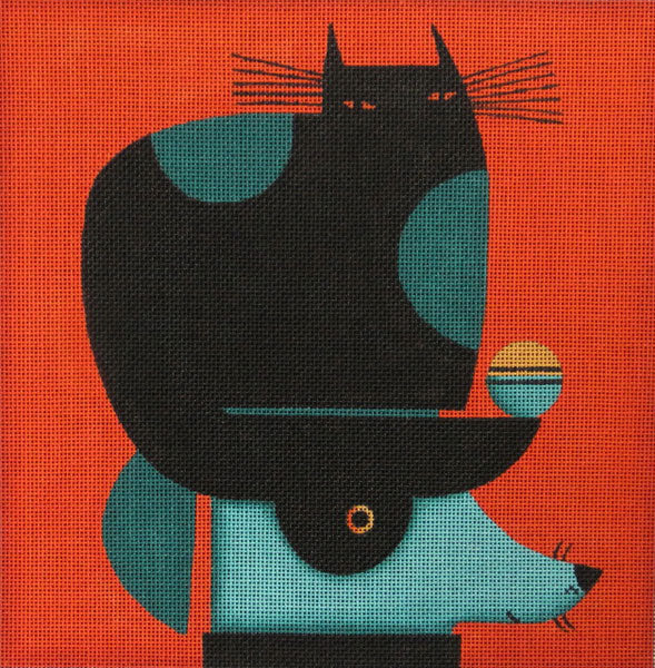 M-2013 Black Cat on Head © Terry Runyan