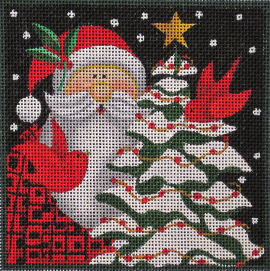 M-2031 Woodland Santa - Cardinals © Stephanie Stouffer