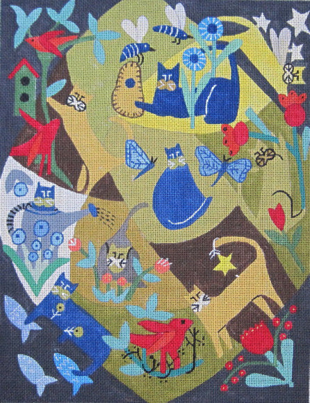M-2047 Cat Crazy © A Piece of Work Designs