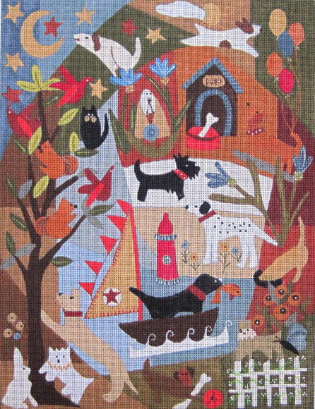 M-2048 Dog Crazy © A Piece of Work Designs
