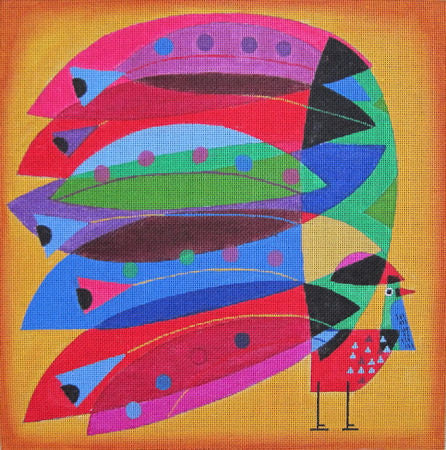 M-2065 Rooster Plumage © Terry Runyan