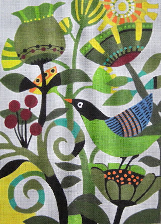 M-2079 Green Bird © Jo Scott