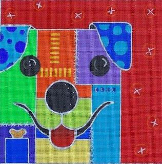 M-2115 Patchwork Pup #2 © April Murphy