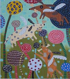 M-2118 Where the Dogs Fly © Valerie Weberpal
