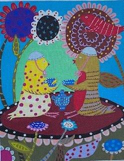 M-2121 Afternoon Tea Time © Valerie Weberpal