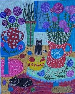 M-2122
Phlox and 3 Cats
© Valerie Weberpal