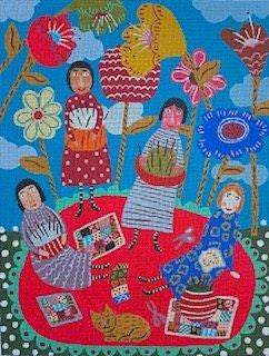 M-2123 Keepers of the Pincushions © Valerie Weberpal