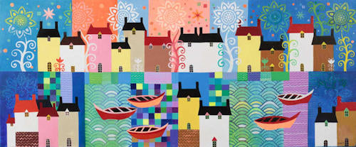 M-2183 Houses on the River © Sunita Khedekar