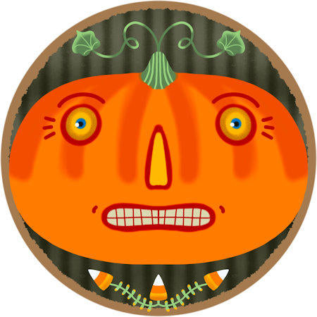 M-2202 Halloween Pumpkin © Sharon Bloom