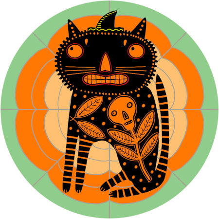M-2203 Halloween Cat © Sharon Bloom