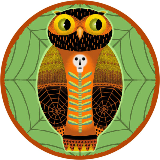 M-2208	Halloween Owl © Sharon Bloom