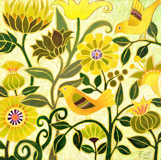 M-2224	Yellow Chanson © Jo Scott