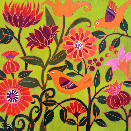M-2226  Summer Song © Jo Scott (Rug)