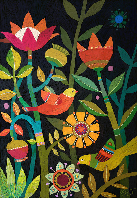 M-2227  Night Vigil © Jo Scott (Rug)