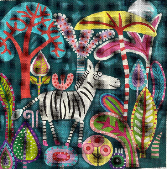 M-2234 Zebra Love © Gill Bond 13 Mesh