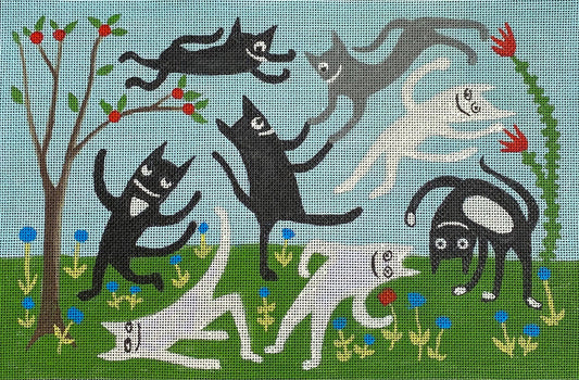 M-2260	Dancing Cats © Sara Pulver