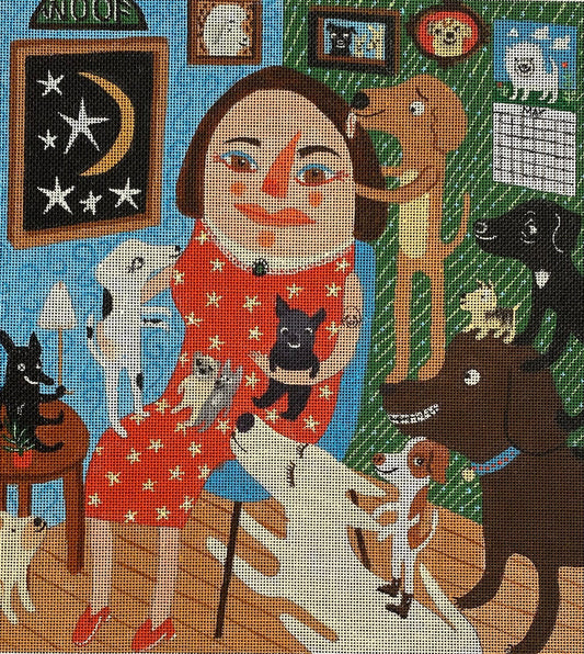 M-2264	Dog Lady © Sara Pulver