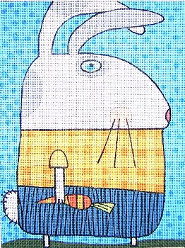 M-918 Bunny With Carrot © Frank Bielec