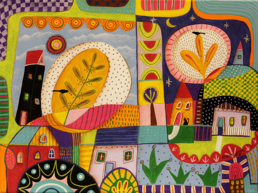 M-2221A Day & Night © Karla Gerard (Rug)